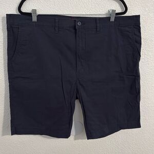 Levis chinos-navy blue flat front shorts- Size 42